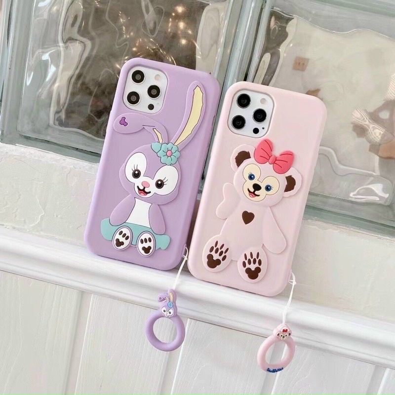 Ốp Lưng iPhone 7Plus/8Plus/XsMax/11/11ProMax/12/12Pro/12ProMax Silicon Hình Thú Dễ Thương