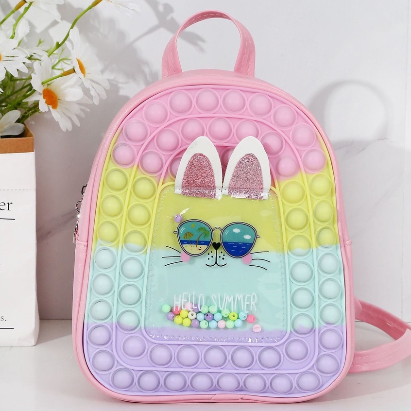 Balo trẻ em trò chơi popit siêu đáng yêu,balo cho bé mầm non.Thoc_shop