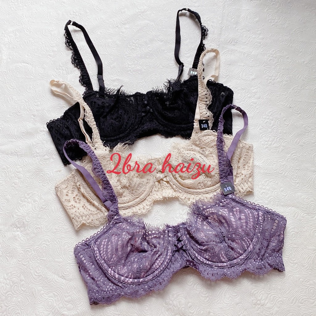 THANH LÝ - Áo lót A025 Vicky ren có gọng mút mỏng ren cao cấp