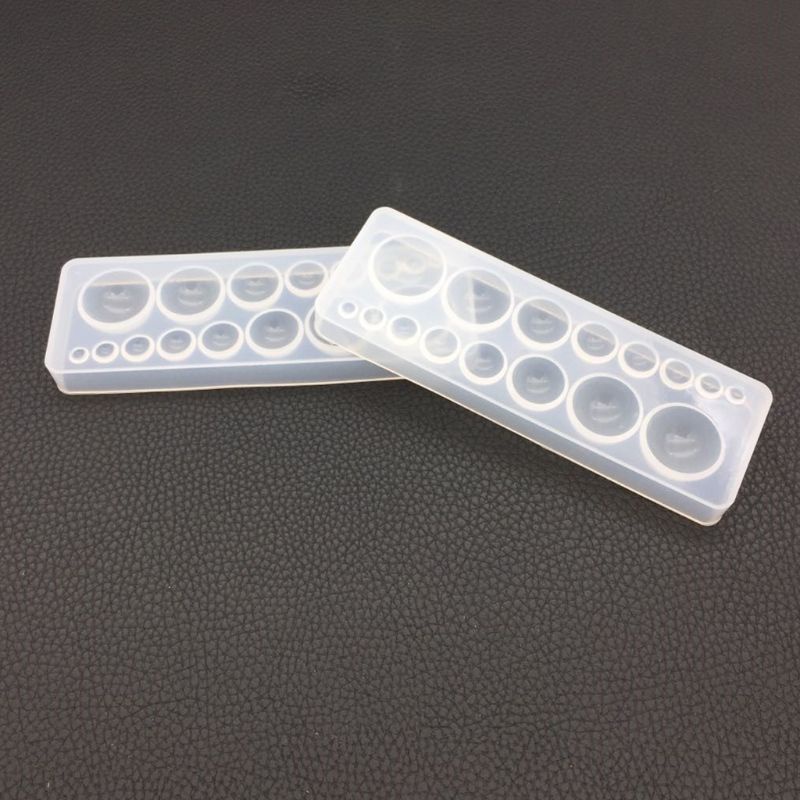 Khuôn Silicone Làm Bánh / Sô Cô La / Trang Sức Hình Tròn Diy