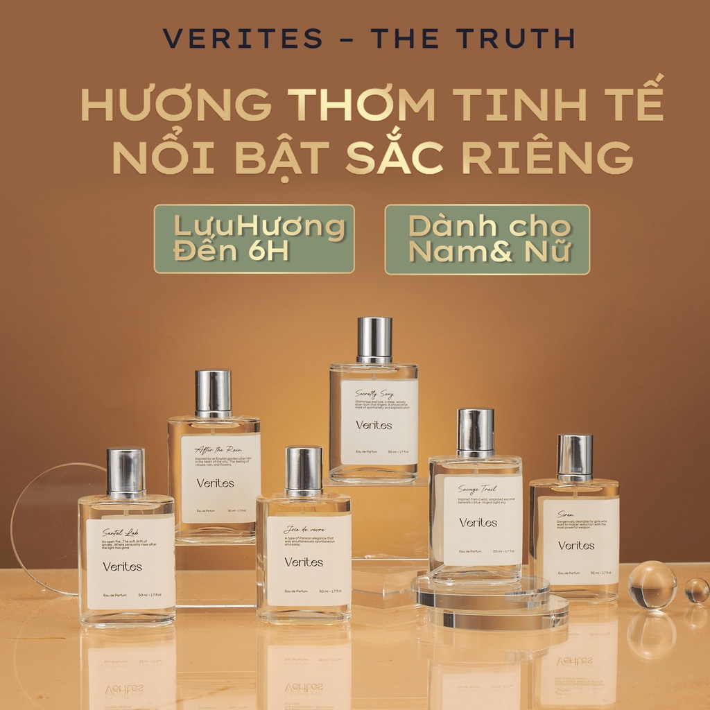 Nước hoa Nữ VERITES Secretly Sexy Lôi cuốn, Quyến rũ, Gợi cảm 50ml