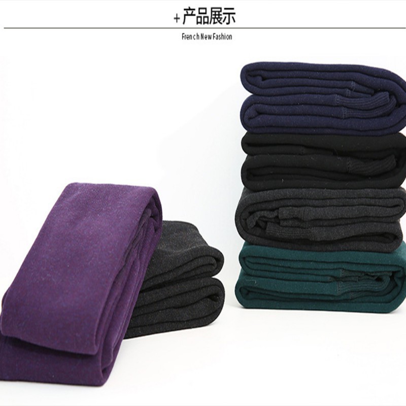 Quần legging giữ nhiệt màu trơn cá tính cho nữ | BigBuy360 - bigbuy360.vn