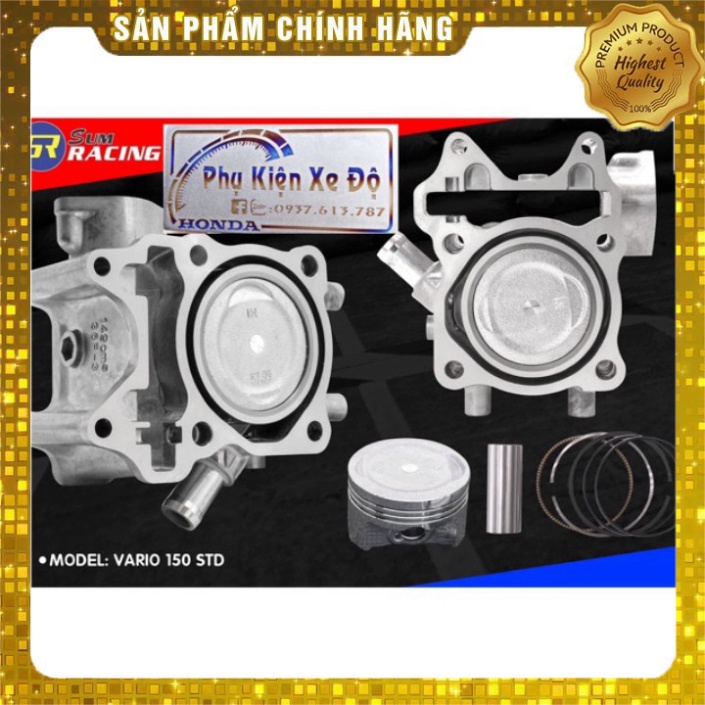 Full bộ lòng piston bạc vario 150 trái 58