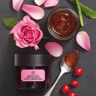 Mặt nạ mask hoa hồng The Body Shop British Rose