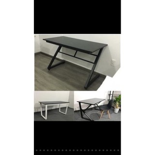 Bàn làm việc chữ Z, K, U bằng sắt hộp sơn tĩnh điện đẹp, không thấm nước dễ dàng lau chùi