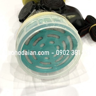 Mặt nạ chống hóa chất BB618 D2 - 2 phin