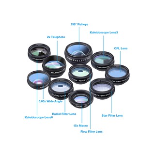 BỘ LENS ĐIỆN THOẠI 10 IN 1 AKINGER AKI-LE10