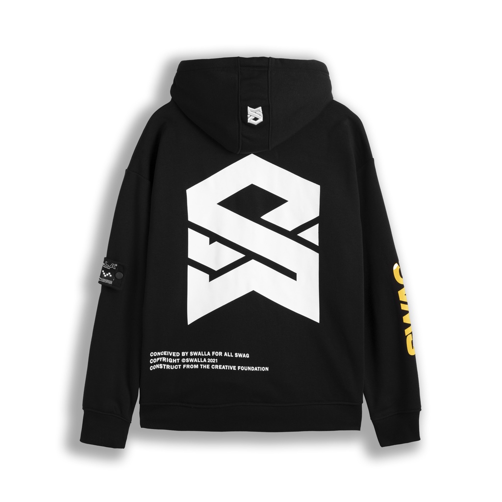 Áo hoodie SWALLA BIGLOGO vải French Terry CAO CẤP - LOCAL BRAND chính hãng