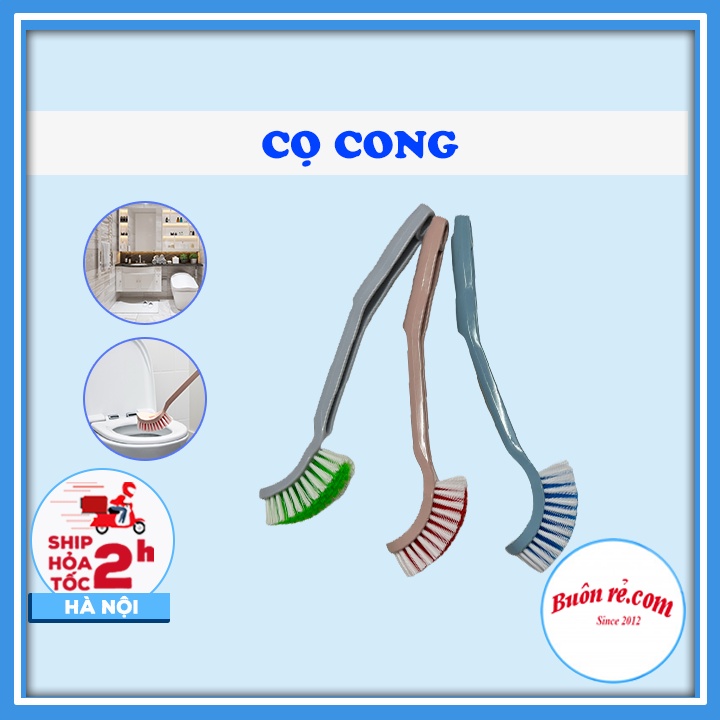Dụng cụ cọ nhà vệ sinh nhà tắm nhựa VIệt Nhật dáng cong Br01631