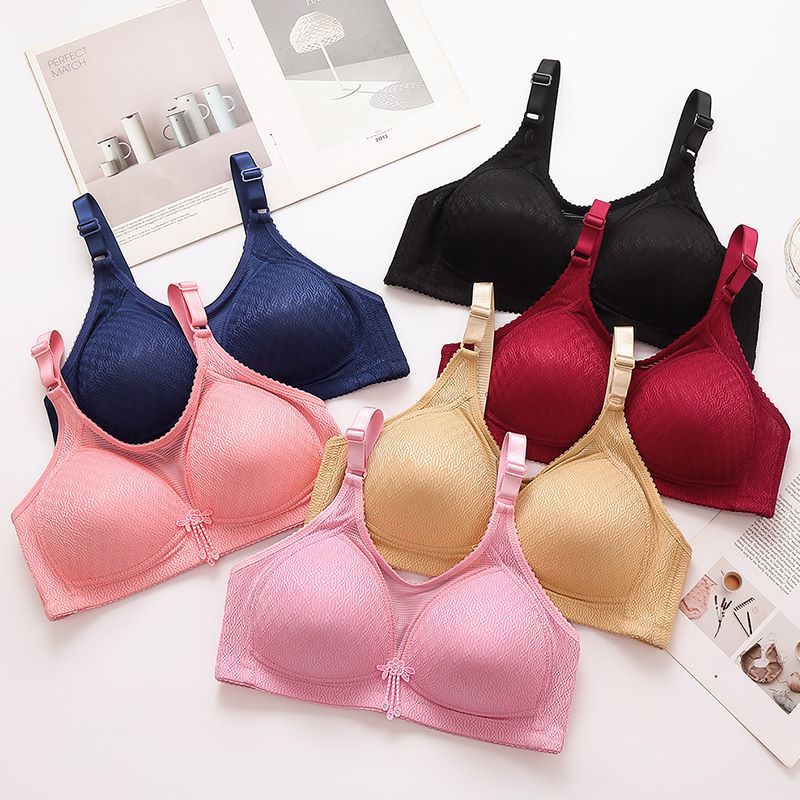 Áo Ngực Không Gọng Có Mút Nâng Ngực Lưng Mỏng Thoáng Khí Thời Trang Cho Nữ