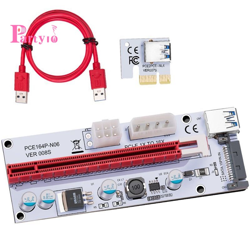 Card Mở Rộng Usb 3.0 Pcie Pci-E Express 1x Sang 16x Gpu