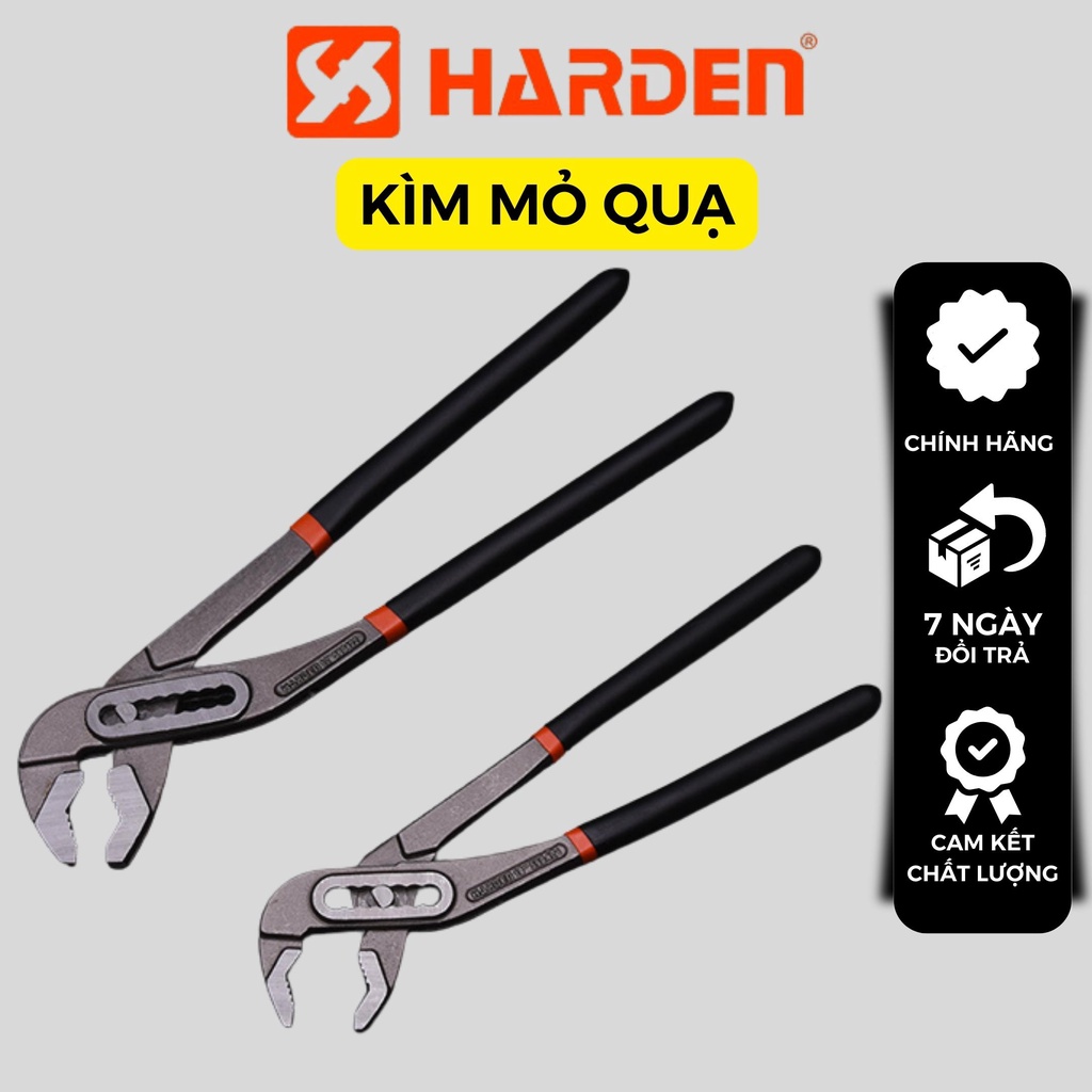 Kìm mỏ quạ chính hãng HARDEN 10" và 12" - Kềm đa năng