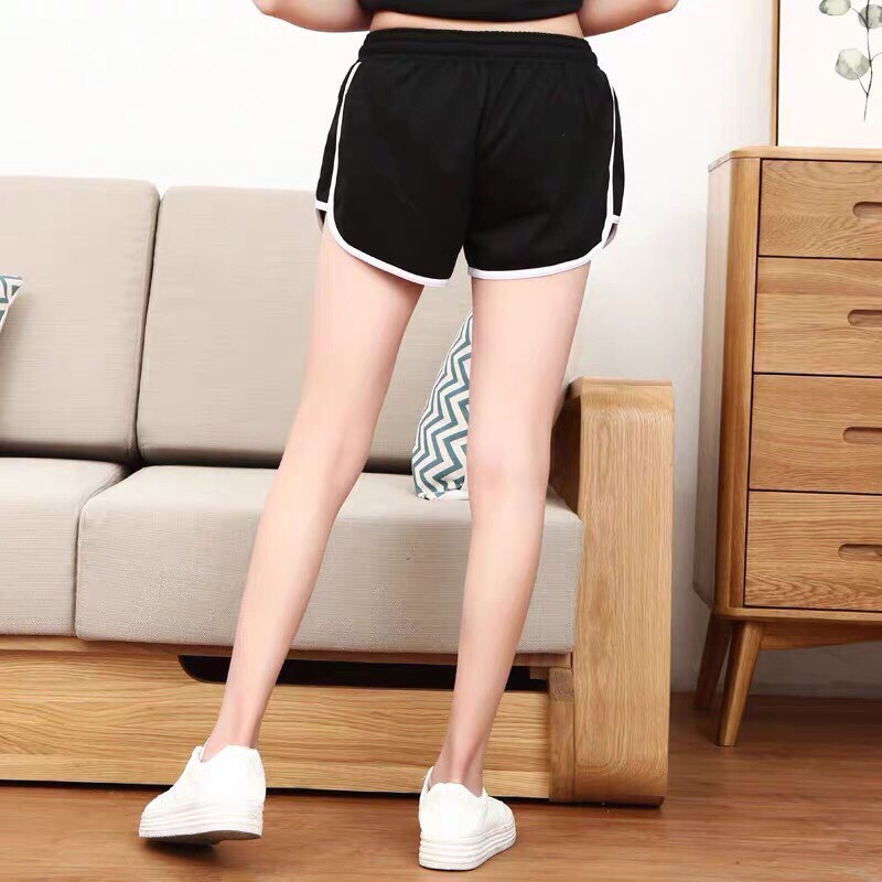 Quần short nữ nhiều màu - thun cotton co giãn 4 chiều - không xù / có size 70KG MS02
