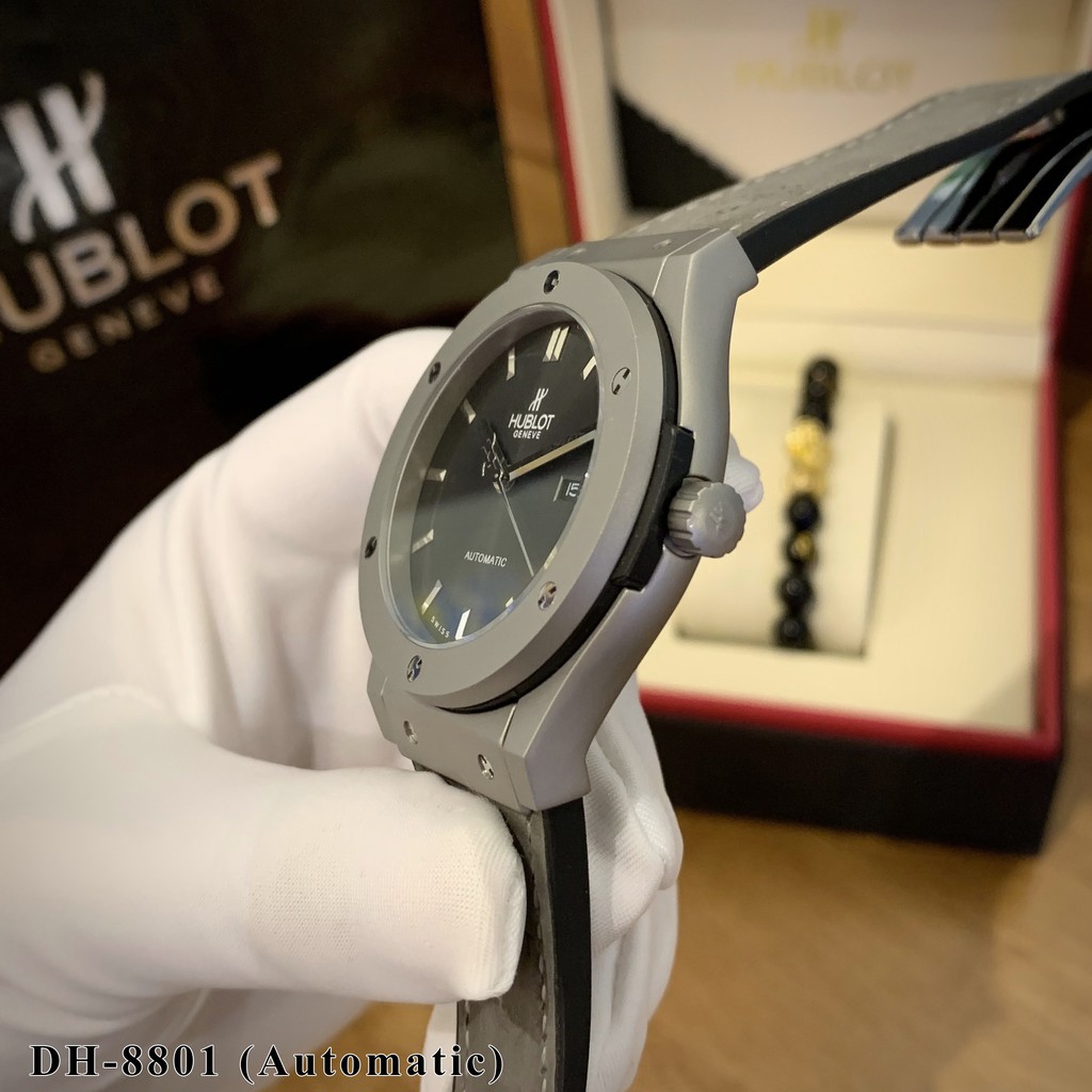 [Máy cơ automatic] Đồng hồ nam Hublot máy cơ cao cấp chống nước - shop106 | BigBuy360 - bigbuy360.vn