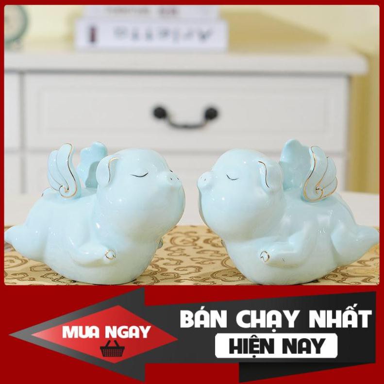 [SP BÁN CHẠY] Thiên nga gốm sứ decor