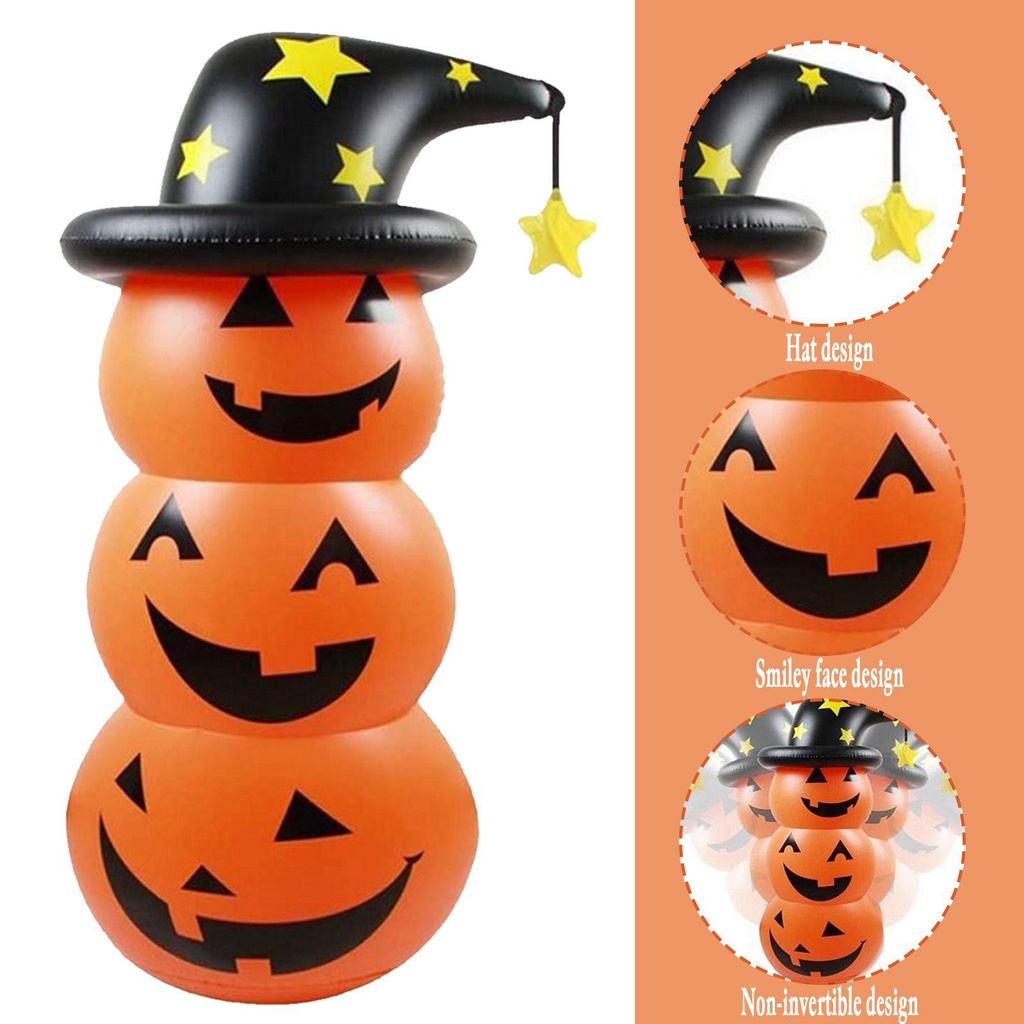 Phụ Kiện Trang Trí Halloween Hình Bí Ngô 2022 Mới