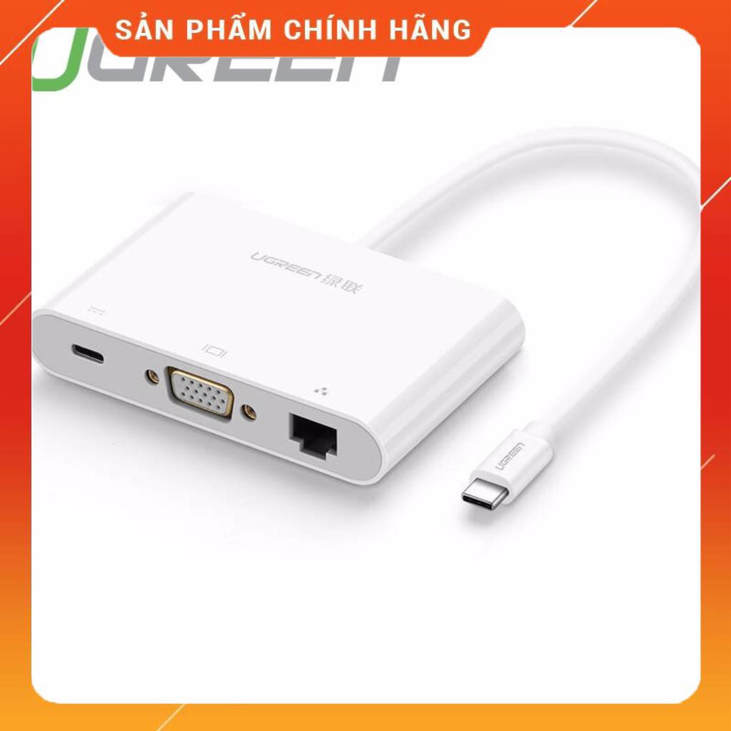 Cáp chuyển đổi USB Type C sang VGA + USB UGREEN 30439 dailyphukien