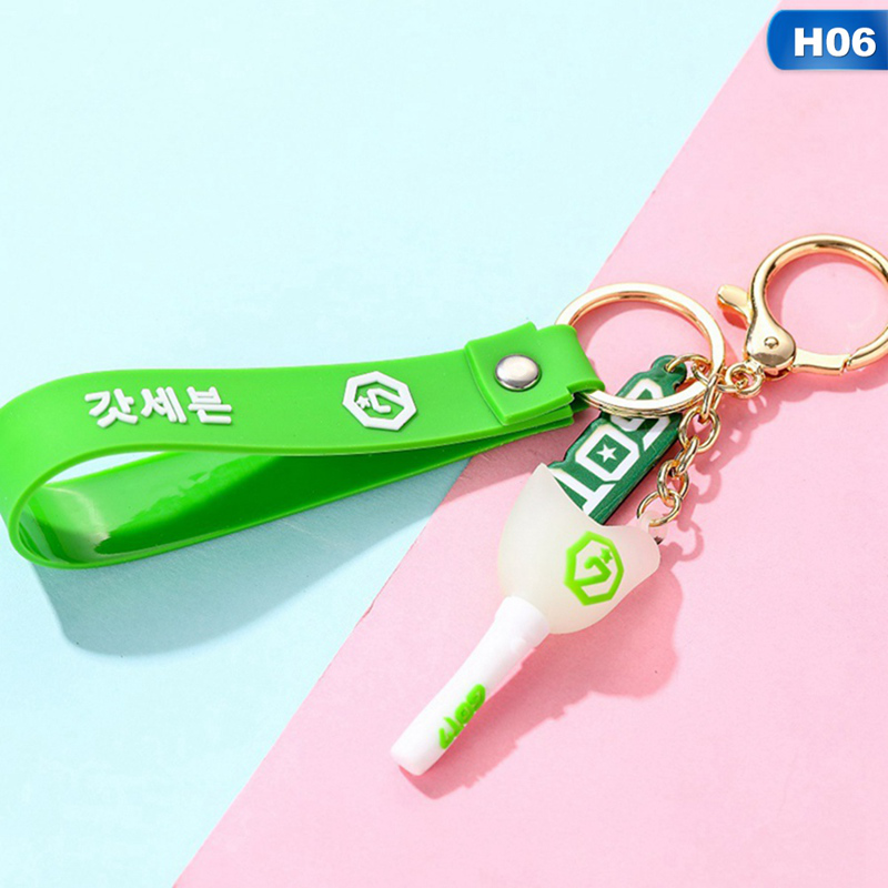 Móc Khóa In Tên Các Thành Viên Nhóm Nhạc Kpop Bts/Exo/Blackpink/Twice/Got 7