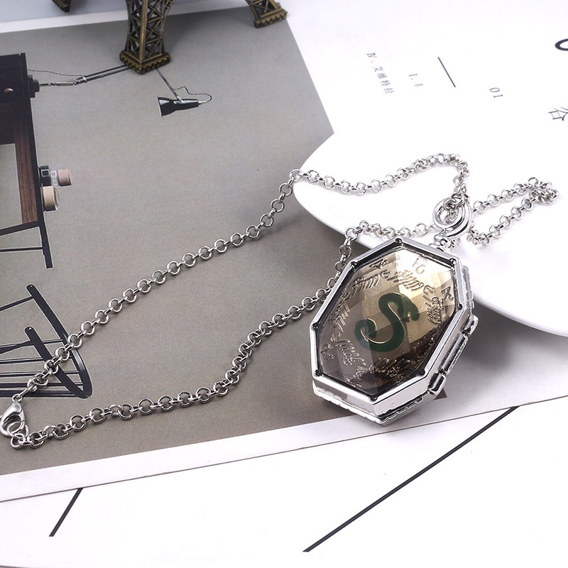 Vòng cổ Phim Harry 'S small Horcrux Slytherin locket