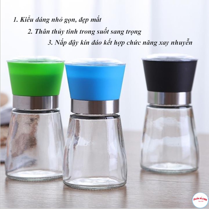 Xả sốc 3 ngày lọ xay tiêu tiện dụng kiểu dáng nhỏ gọn đẹp mắt 00621