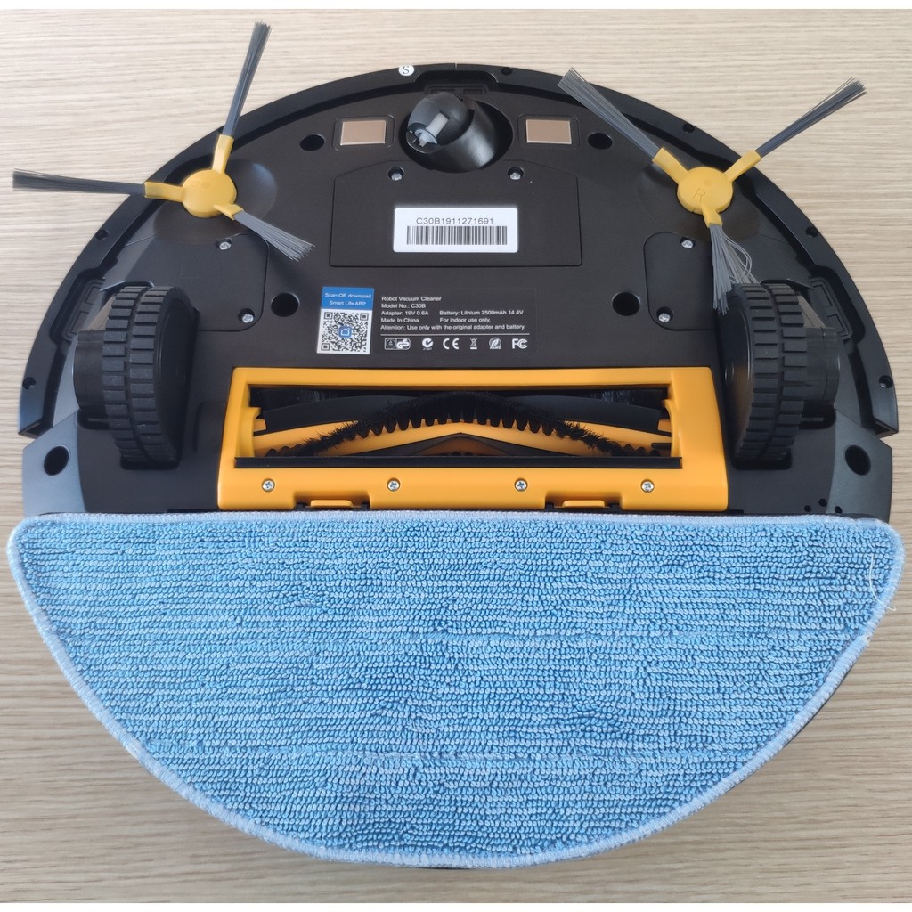 Miếng khăn giẻ lau nhà robot hút bụi Liectroux C30B, XR500, F5pro, V33, AR88