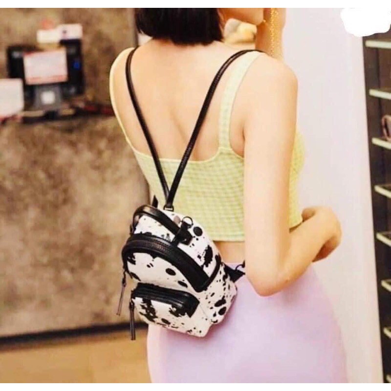 Balo siêu hot bò sữa balo mini size 18