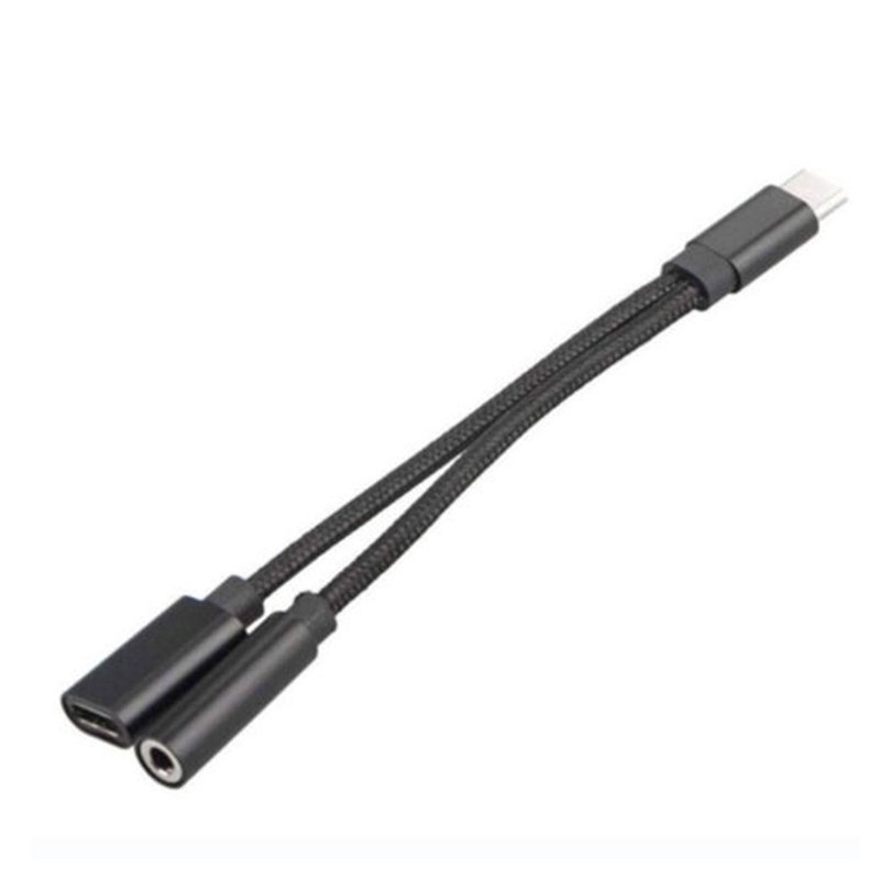 Cáp Chuyển Đổi 2020 2 Trong 1 Usb-C Sang 3.5mm Aux