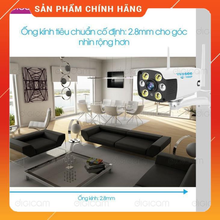 [FREESHIP - Bảo hành 12 tháng] Camera YooSee ngoài trời Siêu nét 2.0mpx 1080P - 2 Anten | BigBuy360 - bigbuy360.vn