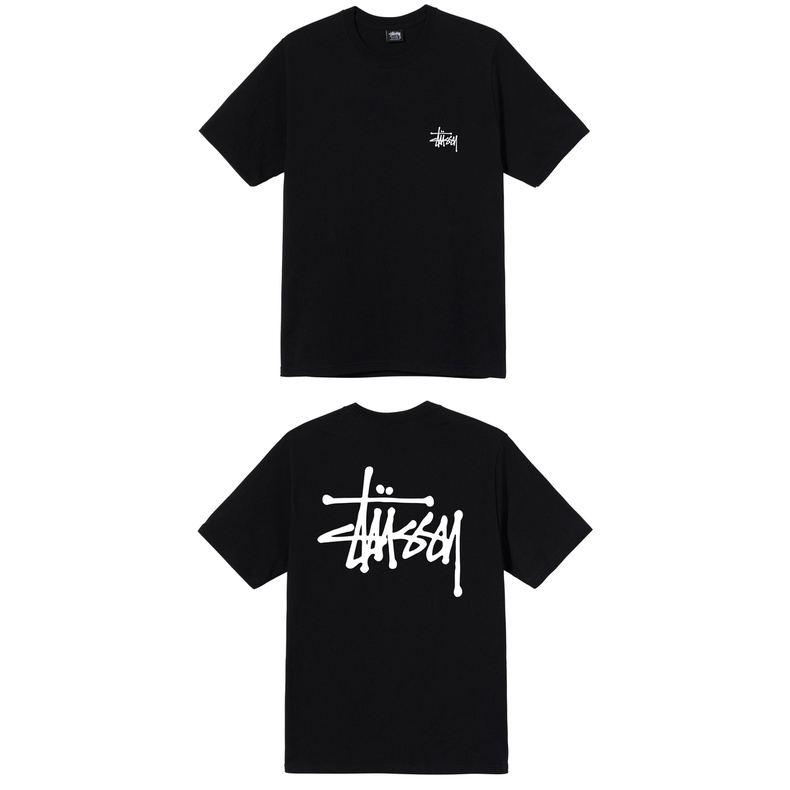 Áo Thun Nam Tay Ngắn In Chữ LOGO Stussy Thời Trang Xuân Hè 1904649G