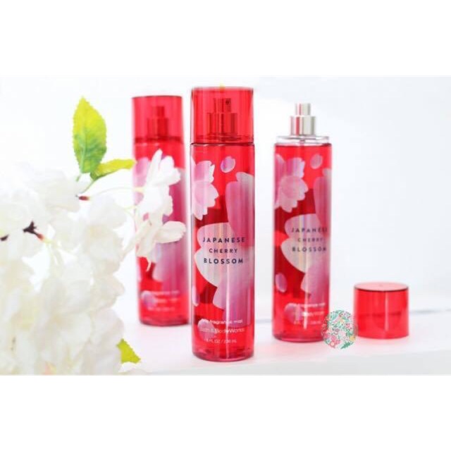 Xịt thơm toàn thân Bath & Body Works mùi Cherry Blossom 236ml