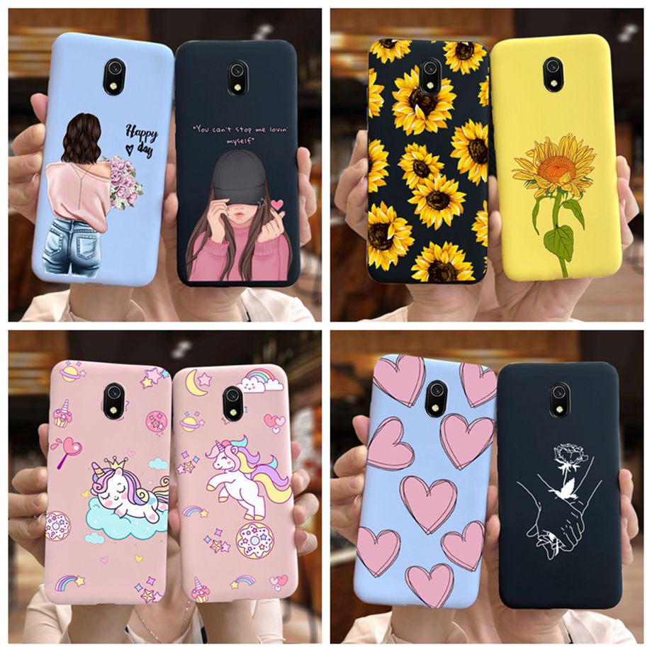 Ốp Điện Thoại Dẻo In Họa Tiết Thời Trang Xinh Xắn Cho Xiaomi Redmi 8A Redmi8a A8 A 8