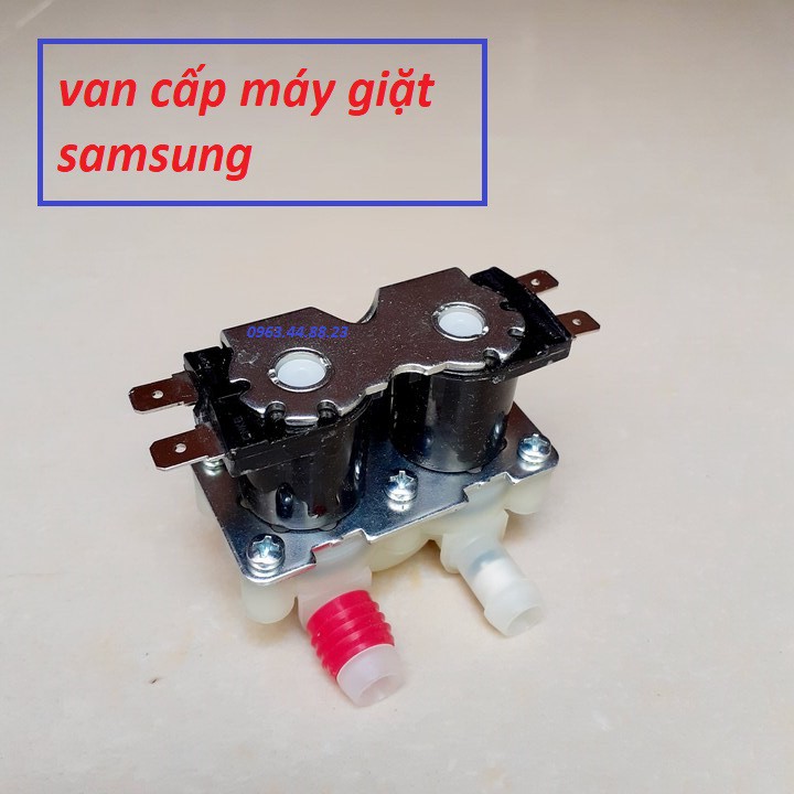 Van cấp nước đôi thay thế cho máy giặt SAMSUNG [ van đôi samsung ]