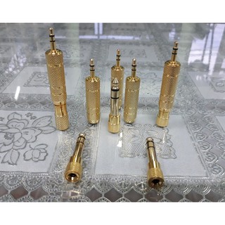 Jack chuyển đầu 6.5mm sang 3.5mm & 3.5mm sang 6.5mm | jack chuyển đổi guitar |