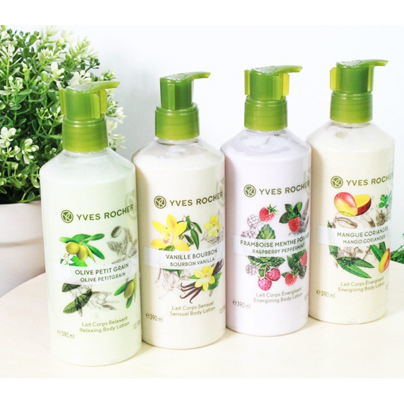 [CHÍNH HÃNG] Sữa Dưỡng Thể Yves Rocher Vanille Bourbon Lait Corps Sensual Body Lotion 390ml | BigBuy360 - bigbuy360.vn
