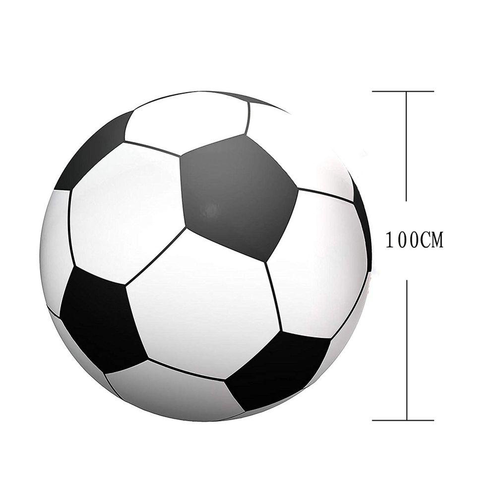 Bóng Đá Bơm Hơi Bằng PVC Kích Thước 80 / 100 / 150cm Dùng Trang Trí