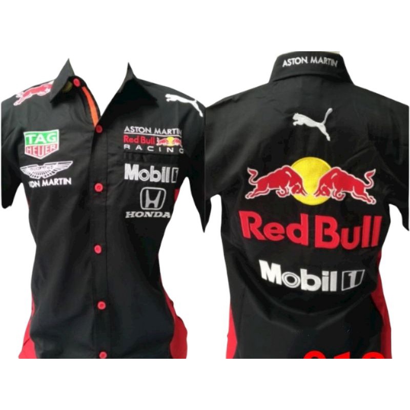 Áo sơ mi đầy đủ Redbull Aston Martin