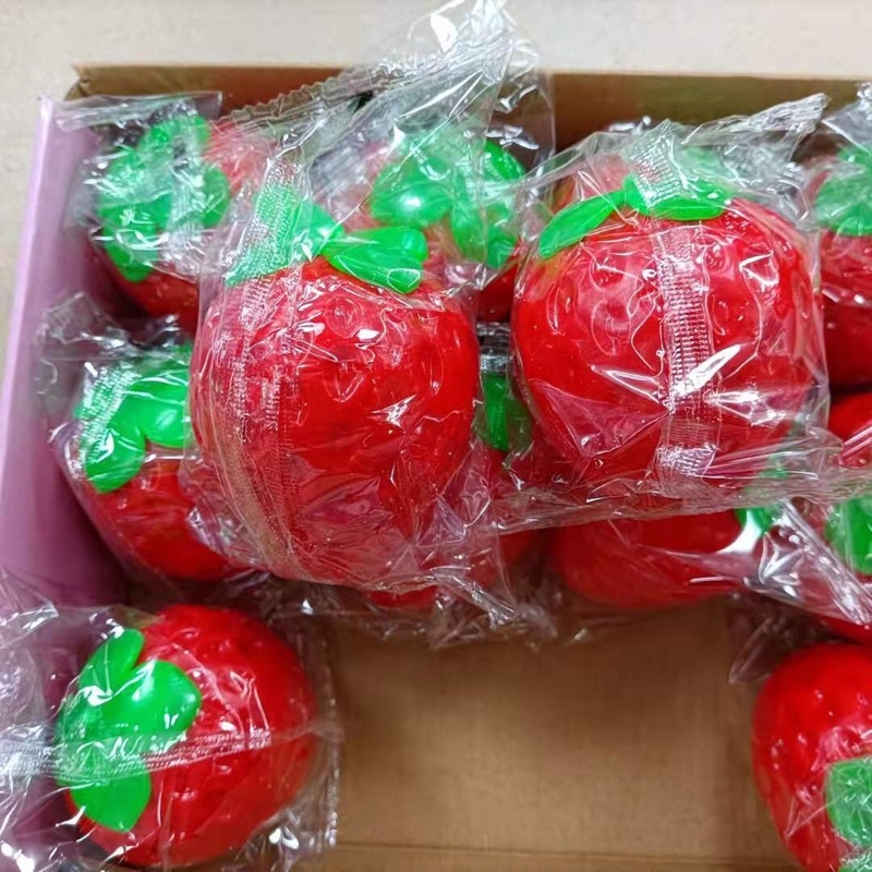 Đồ chơi mềm dẻo Squishy quả dâu tây dễ thương, xả stress giải tỏa căng thẳng