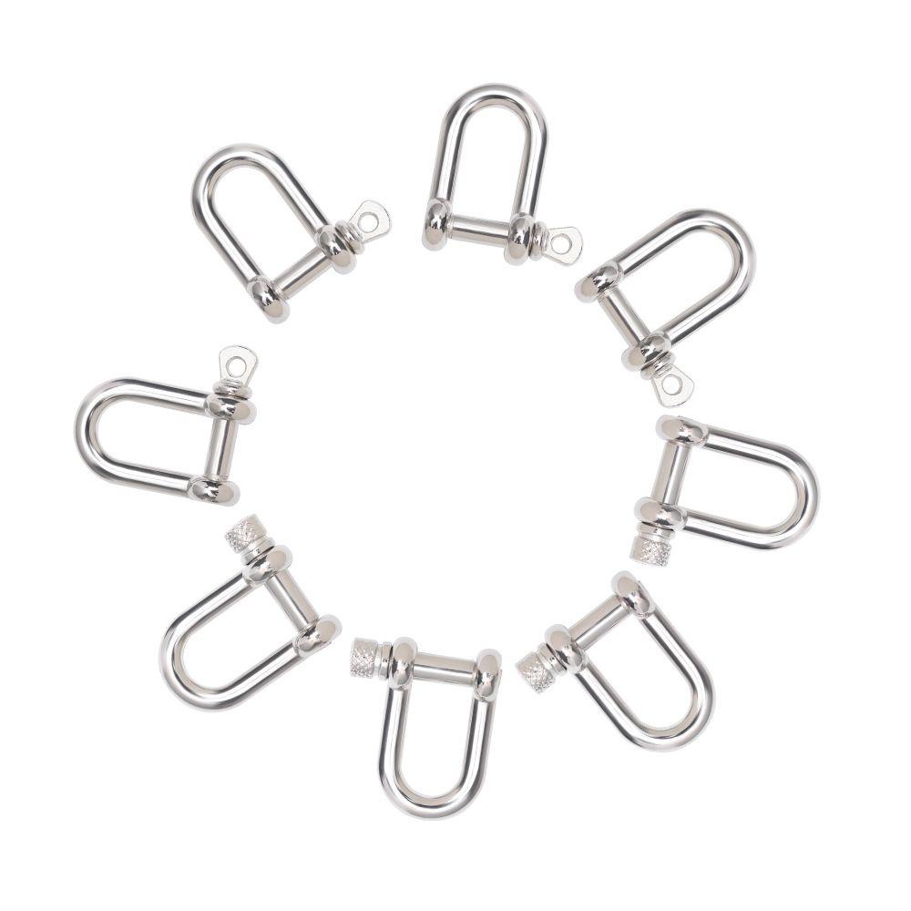 SUYO Set 2 / 4 / 6 Vòng Tay Paracord Bằng Thép Không Gỉ