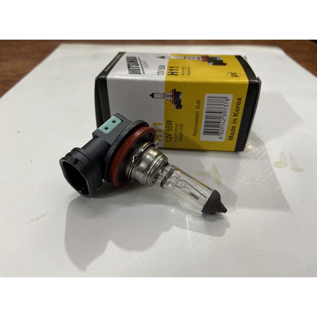 Bóng đèn H11 12V cấu tạo thân thiện, thuận tiện cho việc tự lắp đặt thay thế - DD0000013