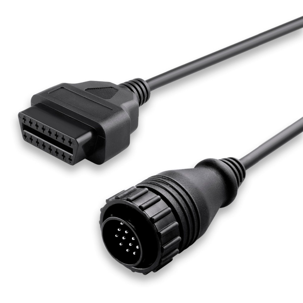 Dây Cáp Chuyển Đổi 14pin Sang 16 Pin 14 Pin OBDII OBD2 OBD II ODB 2 16 Pin Cho Mercedes BENZ Sprinter