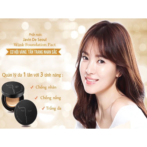 (Giá tận gốc đại lý) Phấn nước cao cấp Hàn Quốc - JAVIN DE SEOUL WINK FOUNDATION PACT 13g | BigBuy360 - bigbuy360.vn