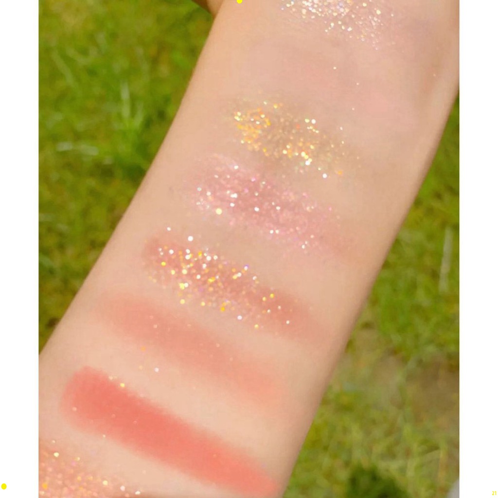 Bảng phấn Mắt Nhũ 9 Ô Vuông Dikalu Baby BB1, bảng phấn đánh mắt nhũ bắt sáng MEL | BigBuy360 - bigbuy360.vn