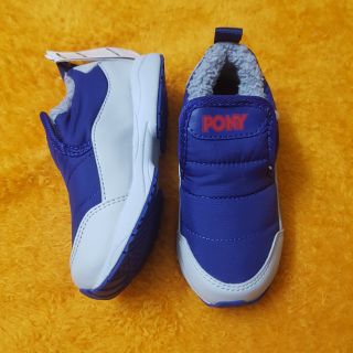 Giày bé trai Pony lót lông xuất Hàn