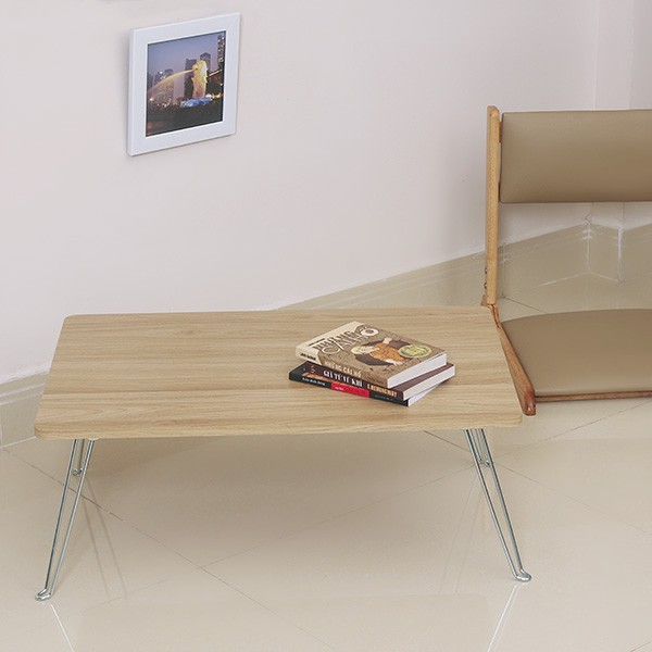 Bàn Học Sinh ,sinh Viên -vân Gỗ - Đen Kích Thước 40x60 Cm☀️freeship - Rẻ Vô Địch☀️