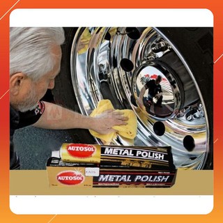 Hot  Kem đánh bóng Inox, kim loại, Đồng Autosol Metal Polish công nghệ Đức tuýp 75ml Sky Life