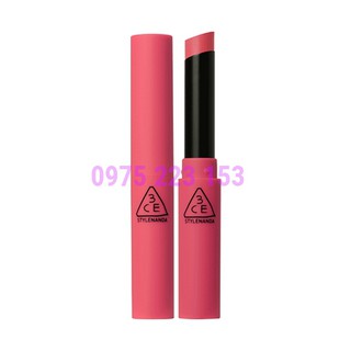 Son thỏi 3CE Slim Velvet Lip Color Hold On - Hồng Đào