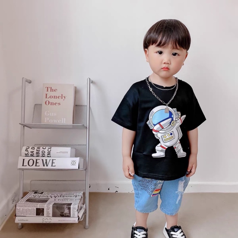 [SET BÉ TRAI] Bộ siêu nhân quần jean chất chơi 2 màu cho bé trai