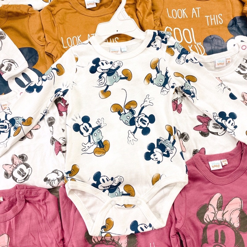 Body Chip Disney Chất Cotton Dư Xịn Cực Cute Cho Bé Trai Bé Gái