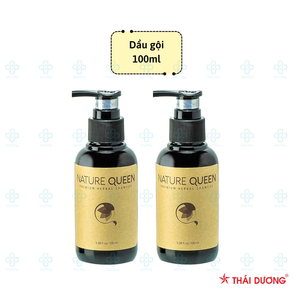 NATURE QUEEN Dầu Gội và Dầu Xả - Kích Mọc Tóc, Giảm Rụng Tóc, Sạch Gàu, Hết Ngứa