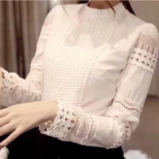 Áo sơ mi đục lỗ